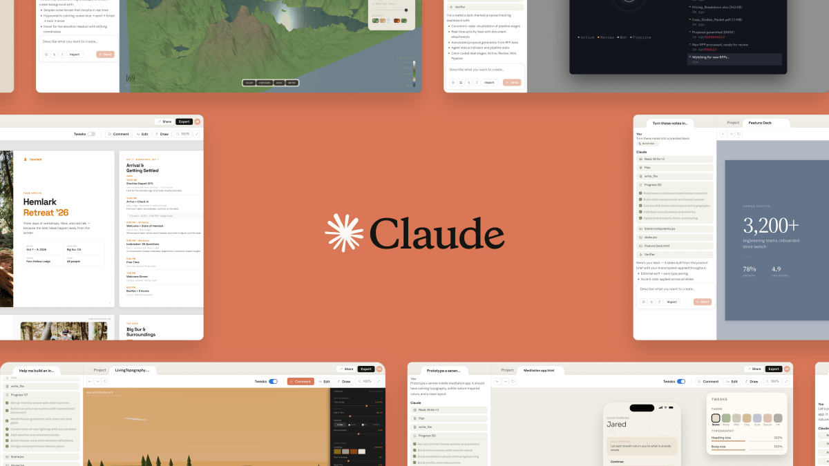 Anthropic launches Claude Design, a new product for creating quick visuals va dieu can...